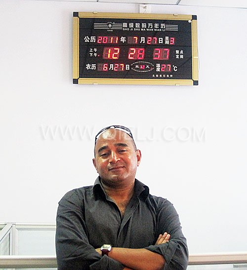2011年7月25日，外國友人參觀考察我公司！明經(jīng)理等接待并陪同參觀！(圖3)